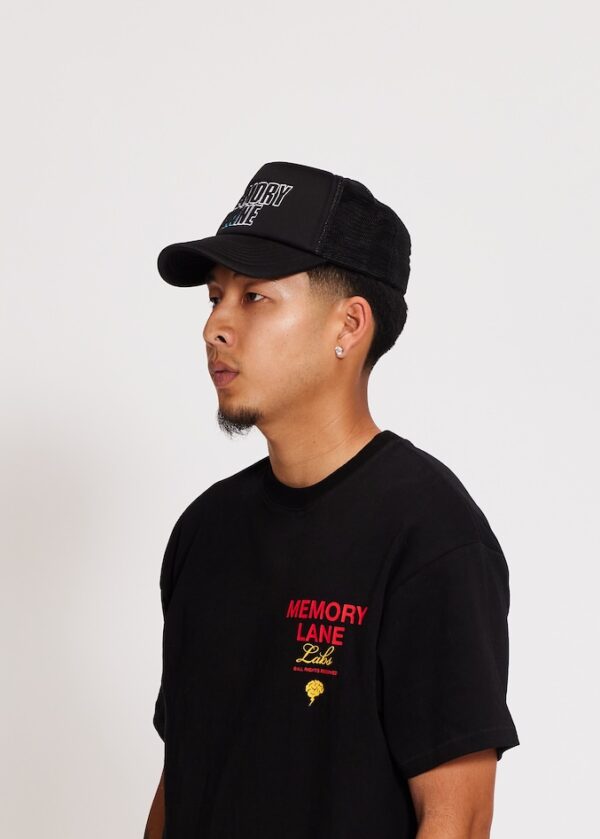 ML Core Logo Trucker Hat (Black) - Image 2
